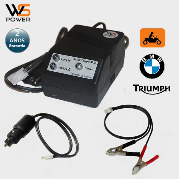 Carregador de bateria de moto BMW e Triumpmh