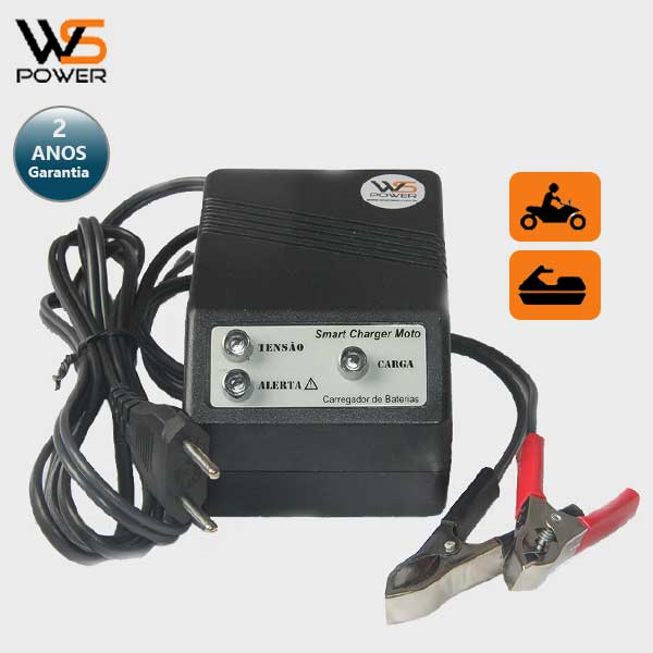 Carregador de bateria de moto,jet ski wspower