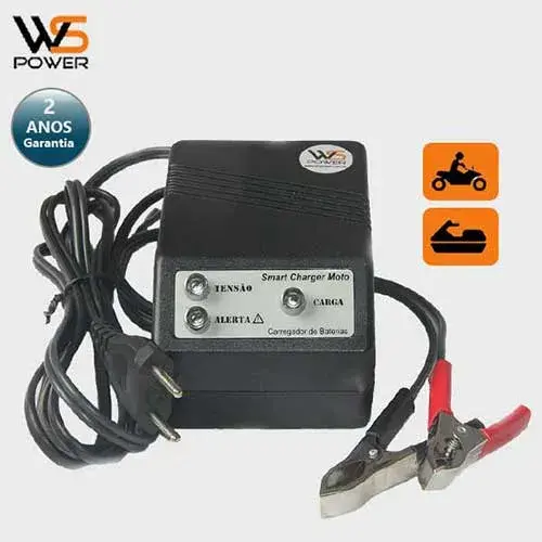 Carregador inteligente de bateria para Moto